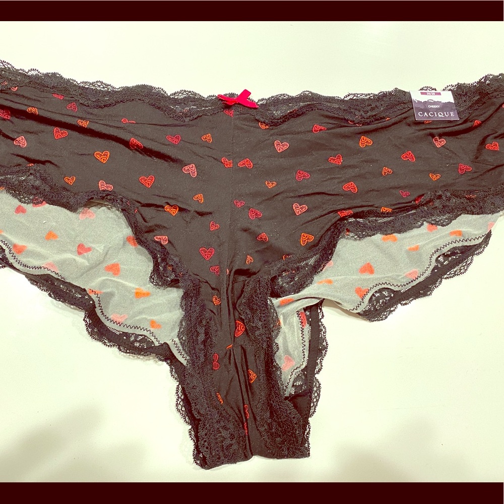 Black Heart Panties